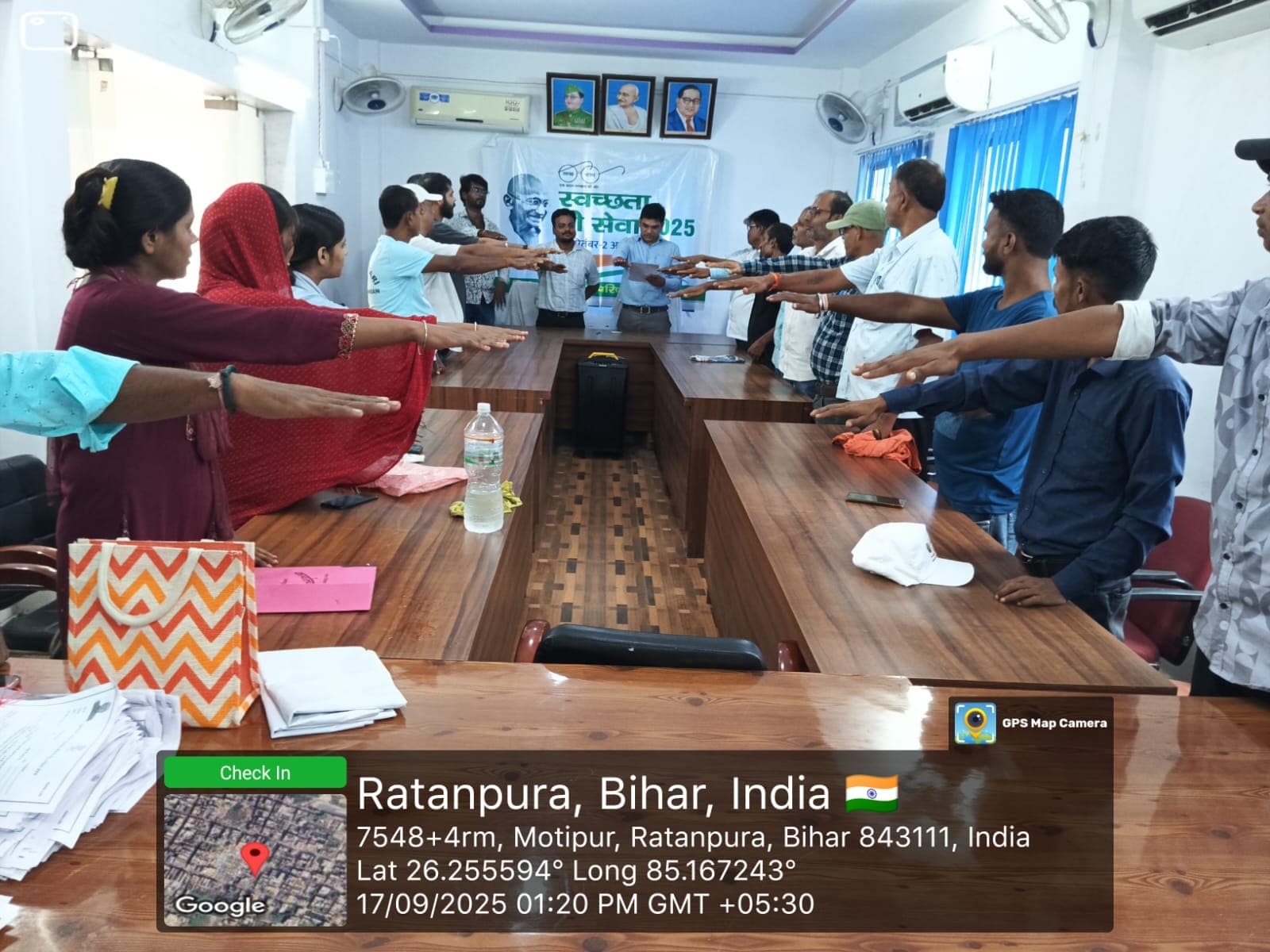 Students group activity